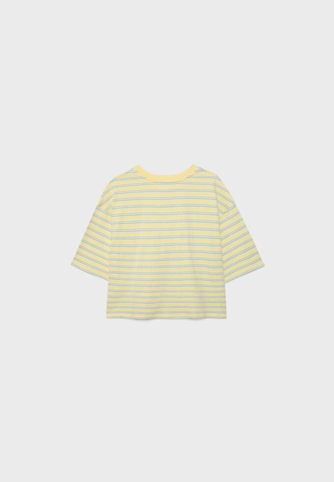 Gestreiftes Kurzarm-T-Shirt