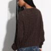 Gestrickte Strickjacke mit Knopfleiste Gestrickte Strickjacke mit Knopfleiste