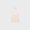 Halter-Oberteil mit Spitzenbesatz Halter-Oberteil mit Spitzenbesatz