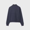 Hochgeschlossenes Sweatshirt mit Reißverschluss