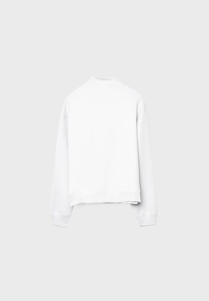 Hochgeschlossenes Sweatshirt mit Reißverschluss Hochgeschlossenes Sweatshirt mit Reißverschluss