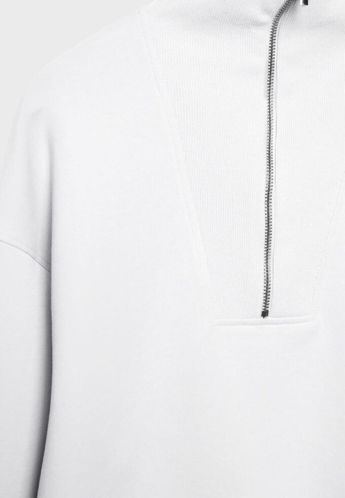Hochgeschlossenes Sweatshirt mit Reißverschluss Hochgeschlossenes Sweatshirt mit Reißverschluss