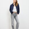 Jacke aus Kunstwildleder mit Taschen Jacke aus Kunstwildleder mit Taschen