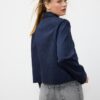 Jacke aus Kunstwildleder mit Taschen Jacke aus Kunstwildleder mit Taschen