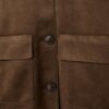 Jacke aus Kunstwildleder mit Taschen Jacke aus Kunstwildleder mit Taschen