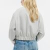 Jacke mit Puffärmeln und Rundhalsausschnitt Jacke mit Puffärmeln und Rundhalsausschnitt