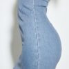 Jeans-Midi-Kleid