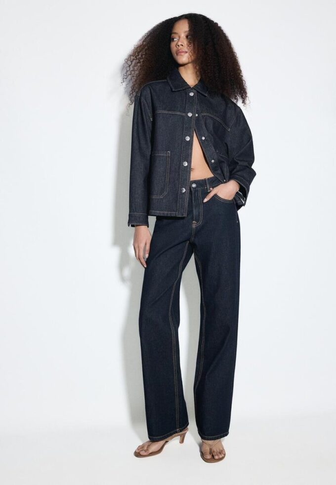 Jeansjacke mit Taschen Jeansjacke mit Taschen