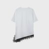 Kurzarm-T-Shirt mit Spitzenbesatz Kurzarm-T-Shirt mit Spitzenbesatz