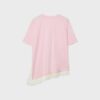 Kurzarm-T-Shirt mit Spitzenbesatz Kurzarm-T-Shirt mit Spitzenbesatz