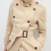 Kurzer Basic-Trenchcoat Kurzer Basic-Trenchcoat