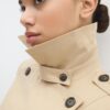 Kurzer Basic-Trenchcoat Kurzer Basic-Trenchcoat