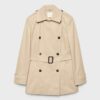 Kurzer Basic-Trenchcoat Kurzer Basic-Trenchcoat