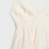 Kurzes, fließendes Kleid mit Bindedetail am Rücken Kurzes, fließendes Kleid mit Bindedetail am Rücken