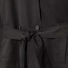 Kurzes, fließendes Trenchcoat mit Gürtel