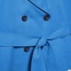 Kurzes, fließendes Trenchcoat mit Gürtel Kurzes, fließendes Trenchcoat mit Gürtel