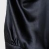 Kurzes Satin-Kleid mit Neckholder