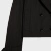 Kurzes Zweireihiger Trenchcoat Kurzes Zweireihiger Trenchcoat