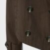 Kurzes Zweireihiger Trenchcoat