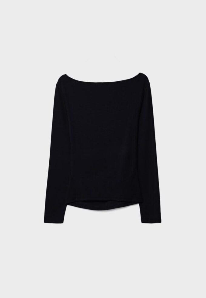 Langarm-T-Shirt mit Raffung Langarm-T-Shirt mit Raffung