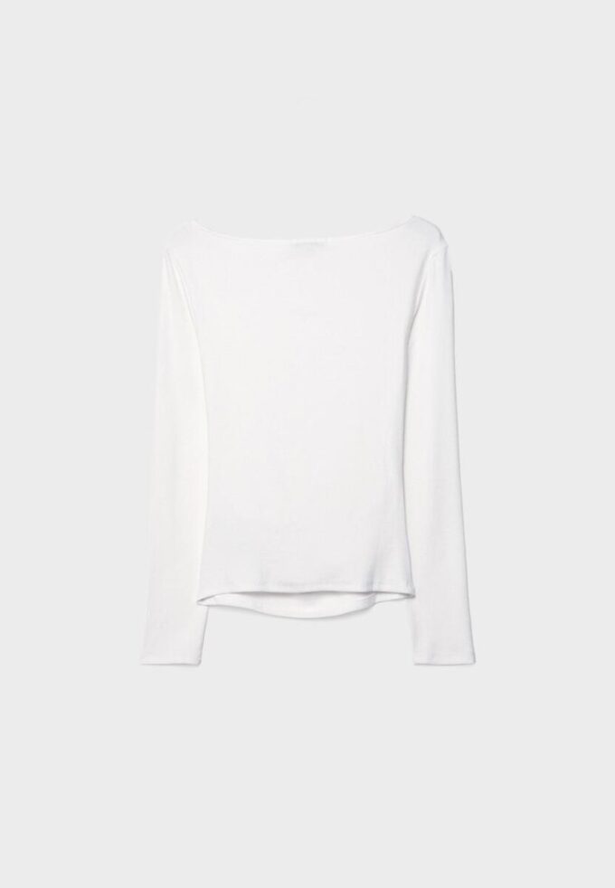 Langarm-T-Shirt mit Raffung Langarm-T-Shirt mit Raffung