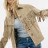 Lederjacke mit Fransen Lederjacke mit Fransen