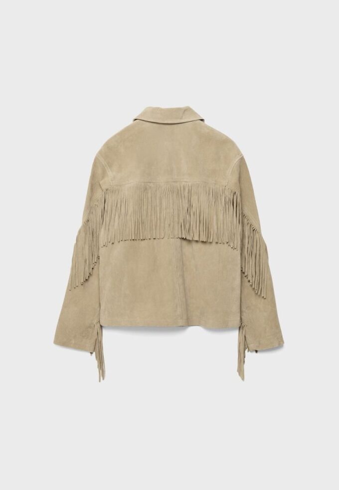 Lederjacke mit Fransen Lederjacke mit Fransen
