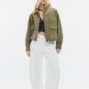 Lederjacke mit Taschen Lederjacke mit Taschen