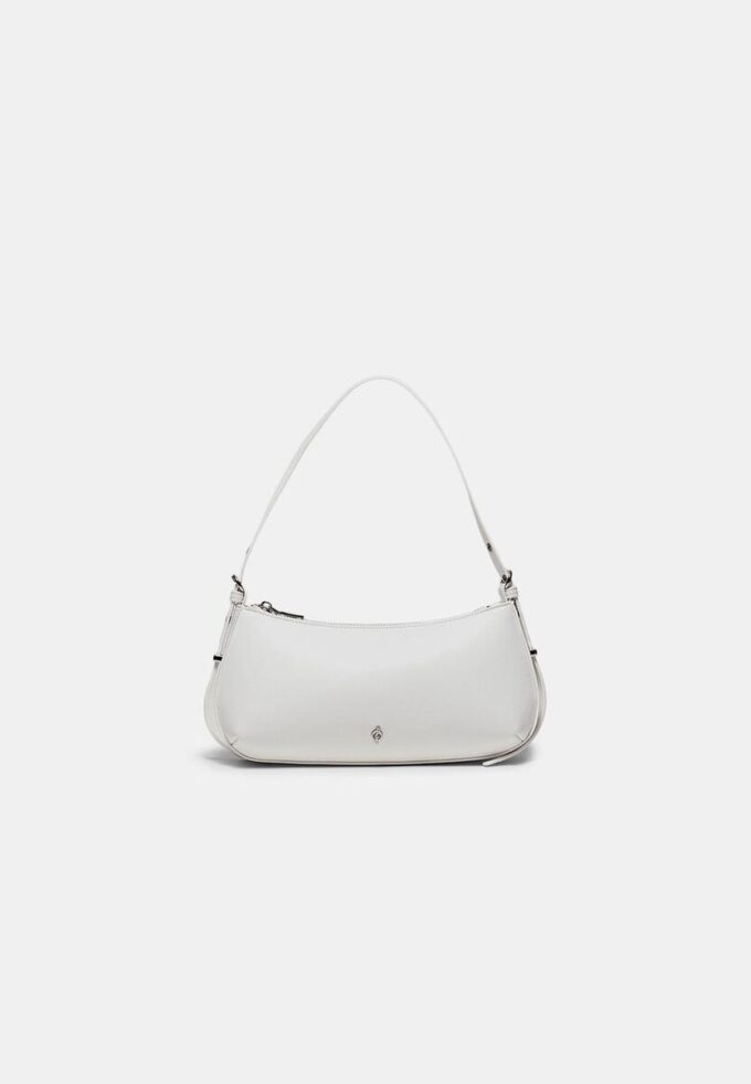 Längliche Schultertasche mit Ösen