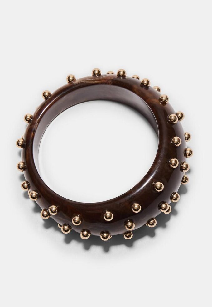 Maxi-Armband mit Nieten