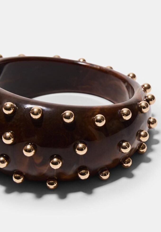 Maxi-Armband mit Nieten