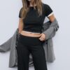 Mesh-Hose mit umgeschlagenem Bund Mesh-Hose mit umgeschlagenem Bund