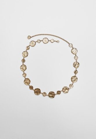 Metallgürtel mit runden Plaketten