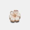 Metallic-Blumen-Haarspange