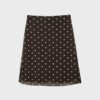 Midi-Rock aus Tüll mit Polka-Dots Midi-Rock aus Tüll mit Polka-Dots