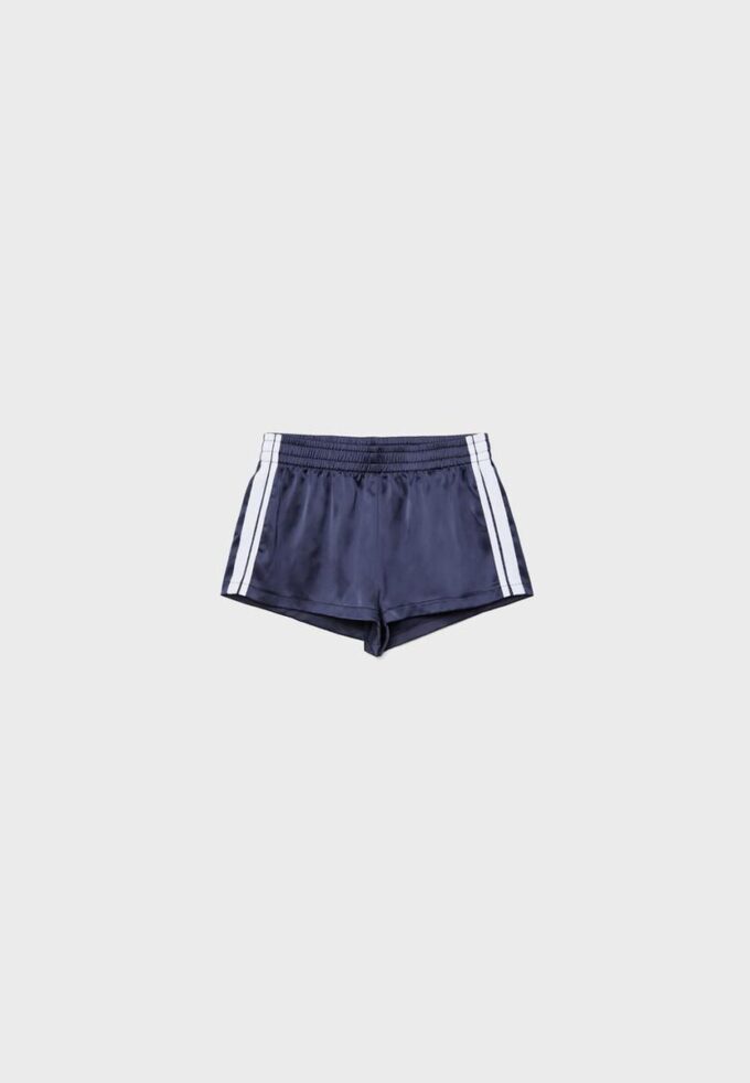 Mini-Shorts mit Satin-Effekt Mini-Shorts mit Satin-Effekt
