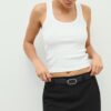 Mini-Skort mit Gürtel