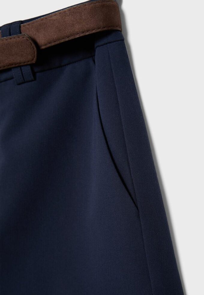 Mini-Skort mit Gürtel Mini-Skort mit Gürtel