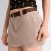 Mini-Skort mit Gürtel Mini-Skort mit Gürtel