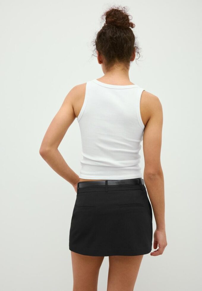 Mini-Skort mit Gürtel