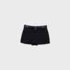 Mini-Skort mit Gürtel