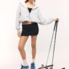 Mini-Skort mit Spitzenbesatz Mini-Skort mit Spitzenbesatz