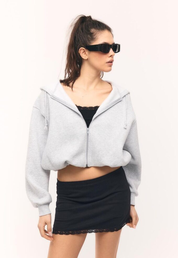 Mini-Skort mit Spitzenbesatz Mini-Skort mit Spitzenbesatz