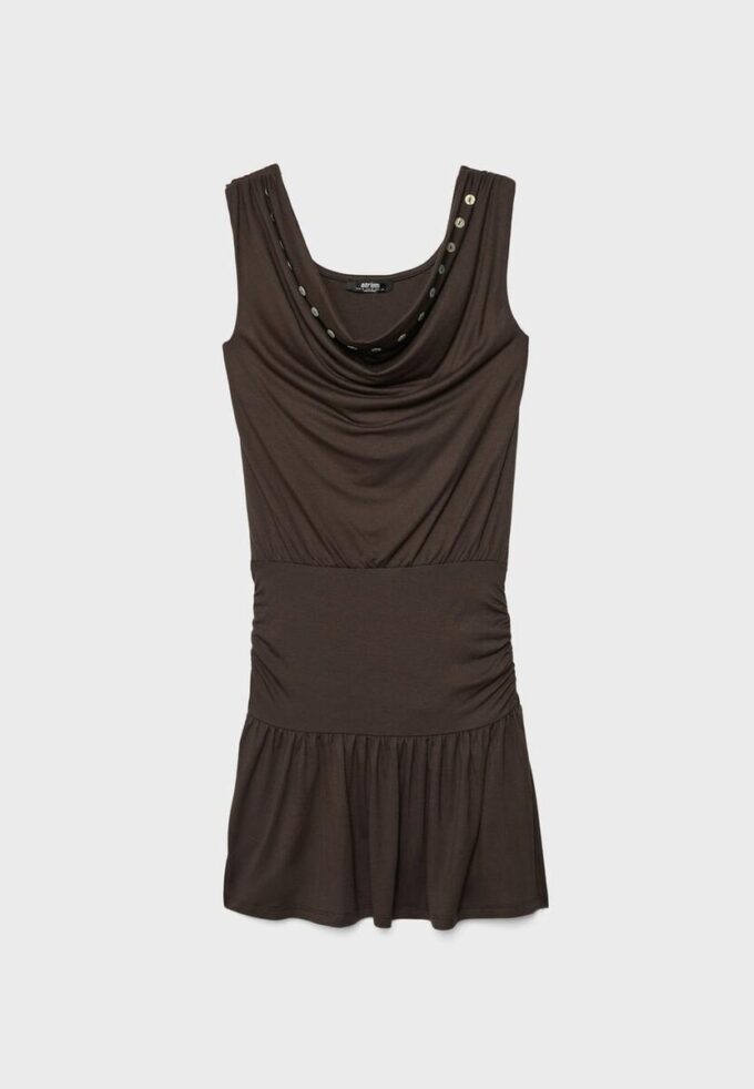 Multifunktionales Kleid mit Knöpfen