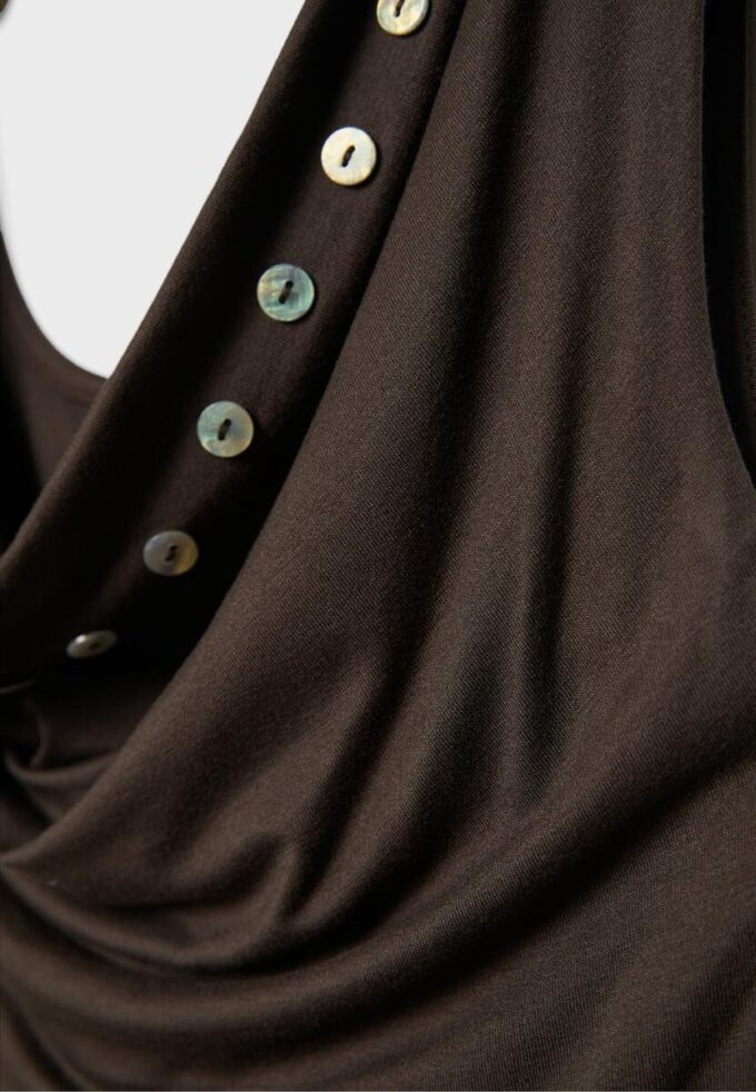 Multifunktionales Kleid mit Knöpfen