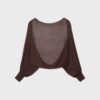 Offener Strickcardigan