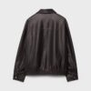 Oversize-Jacke im gewaschenen Leder-Look Oversize-Jacke im gewaschenen Leder-Look