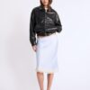 Oversize-Jacke in Lederoptik Oversize-Jacke in Lederoptik