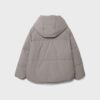 Oversize-Steppjacke mit Kapuze