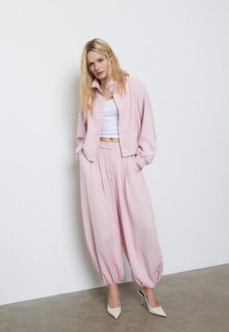 Puffjacke mit Stehkragen